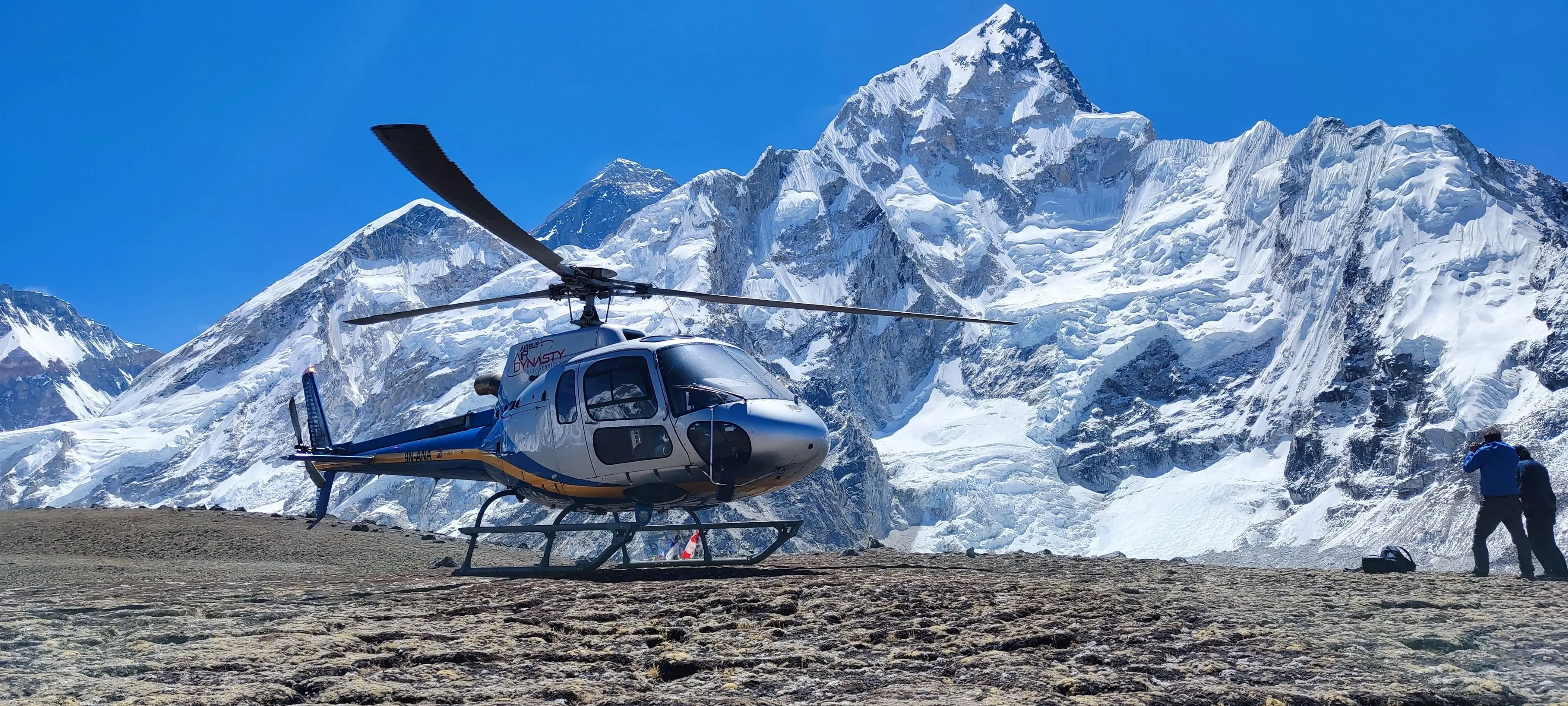Kala Patthar landing with Everest panorama