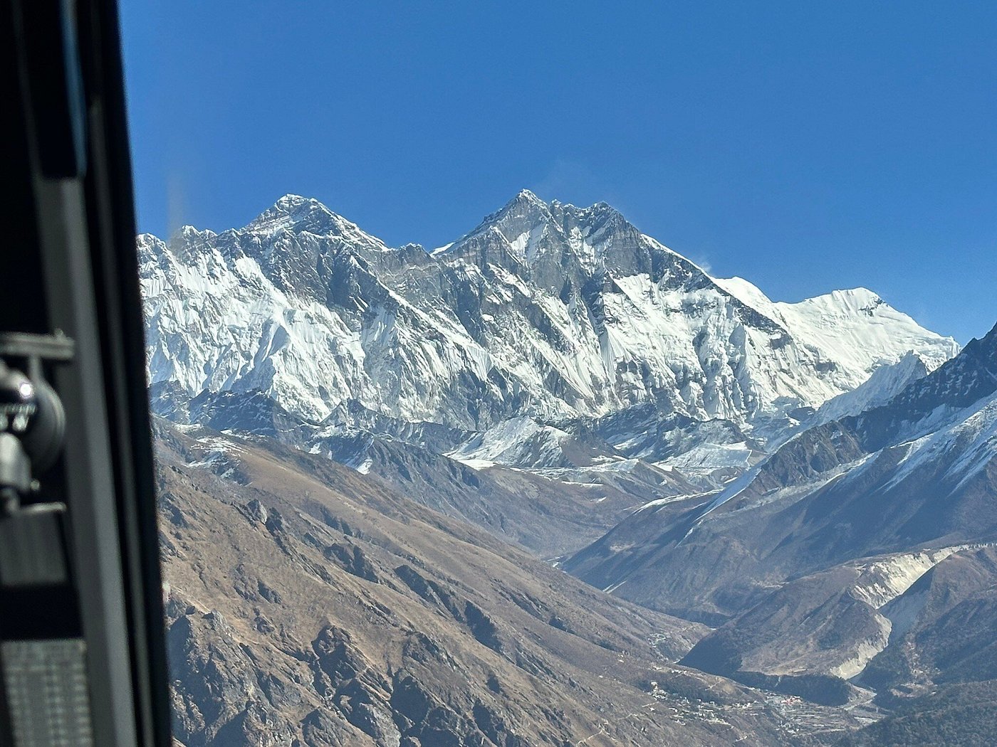 Exclusive Everest helicopter charter with panoramic Himalaya views