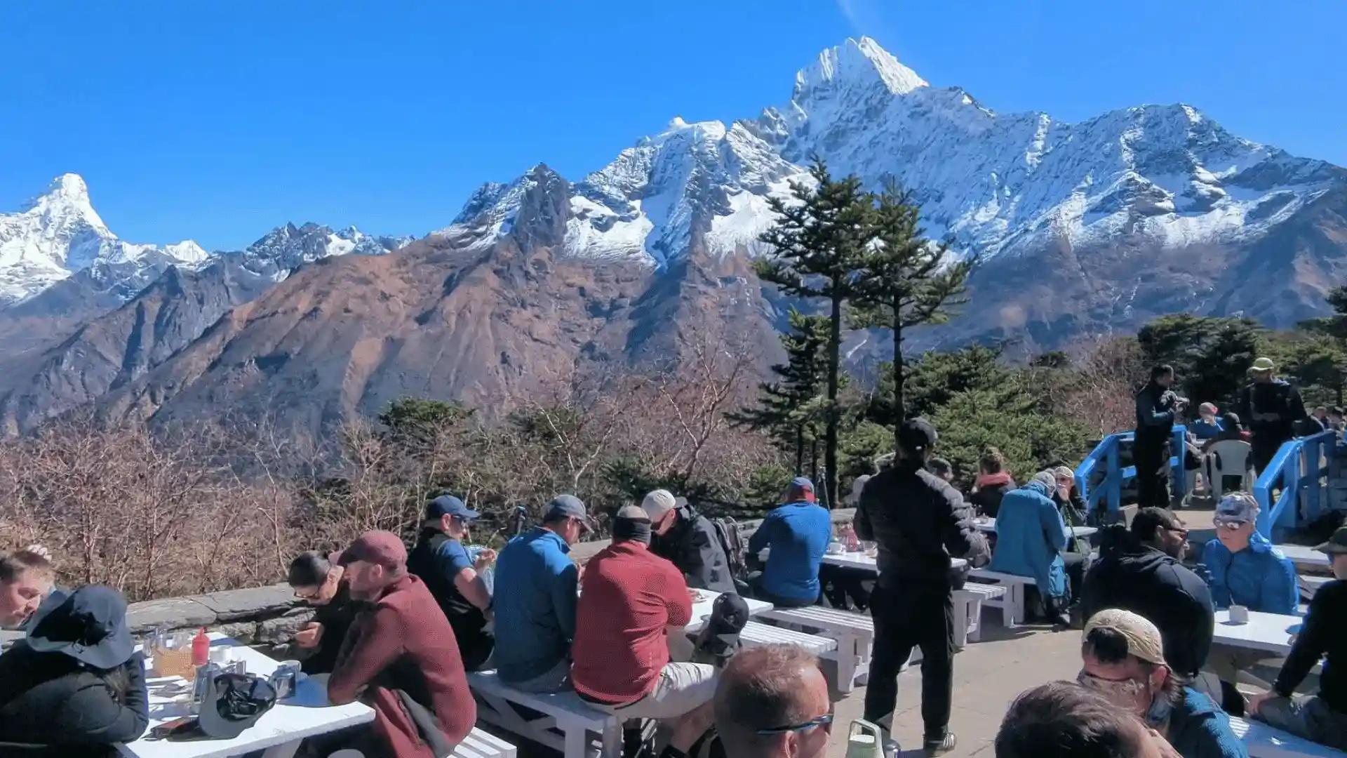Breakfast at Everest View Hotel